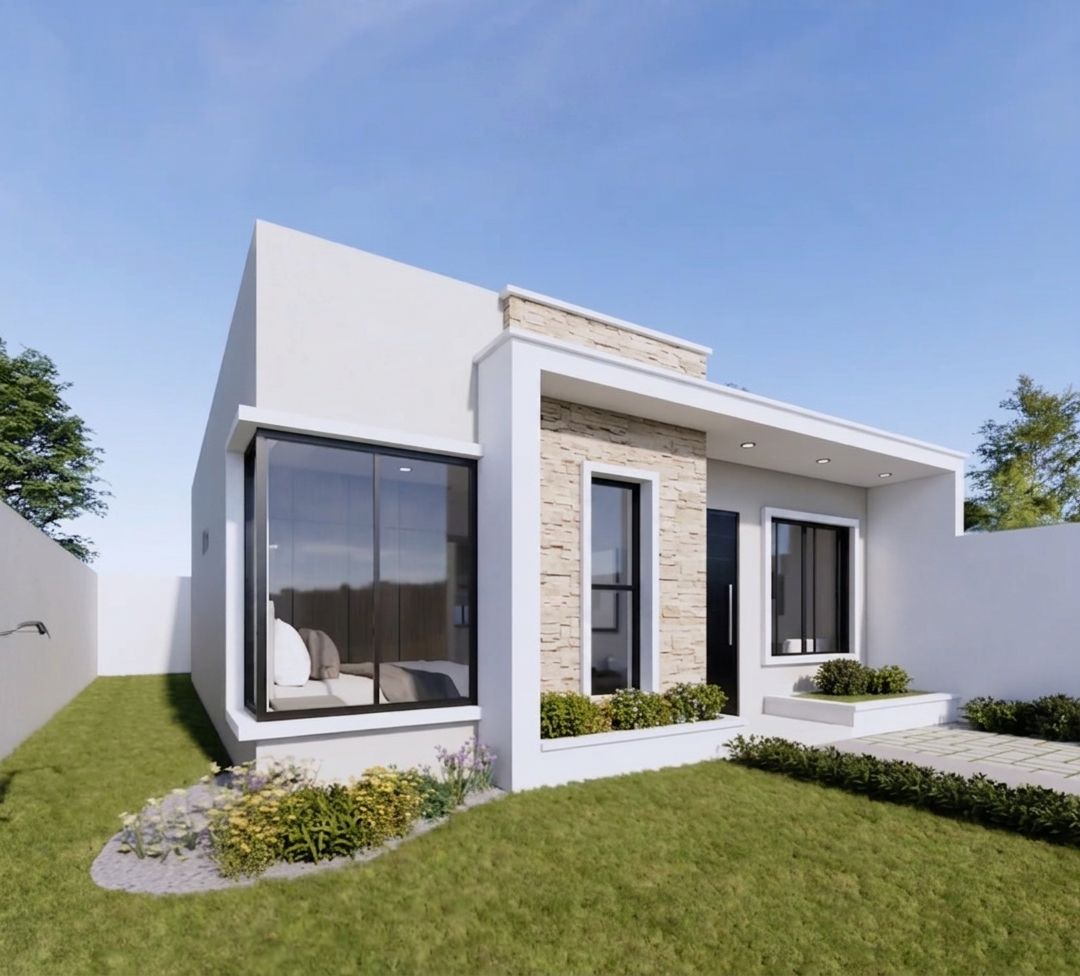 Model 60 mp — fațadă principală